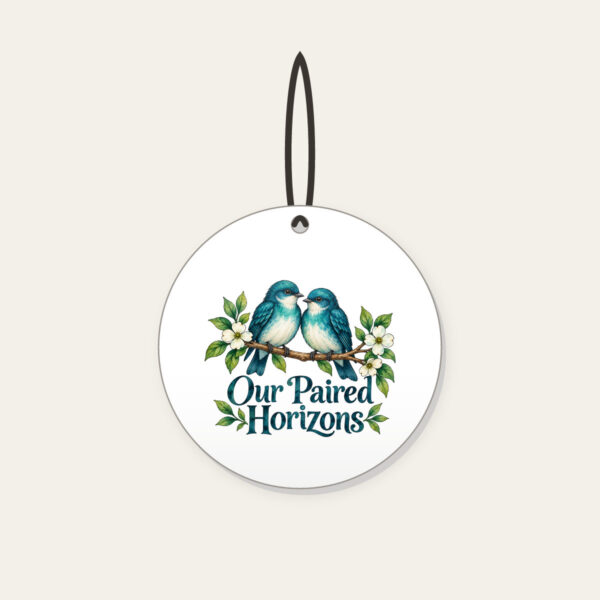 Product image Our Paired Horizons Ceramic Ornament