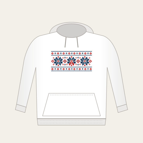 Product image Fair Isle Snowflake Band Hoodie