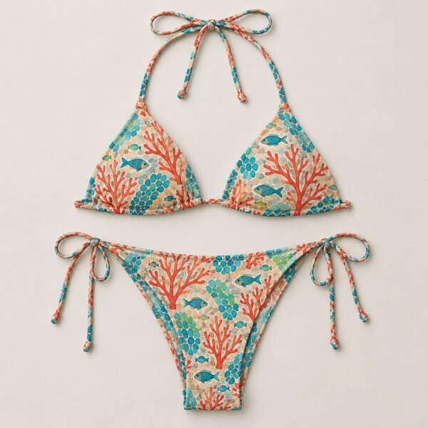 Product image Coral Reef Mosaic String Bikini