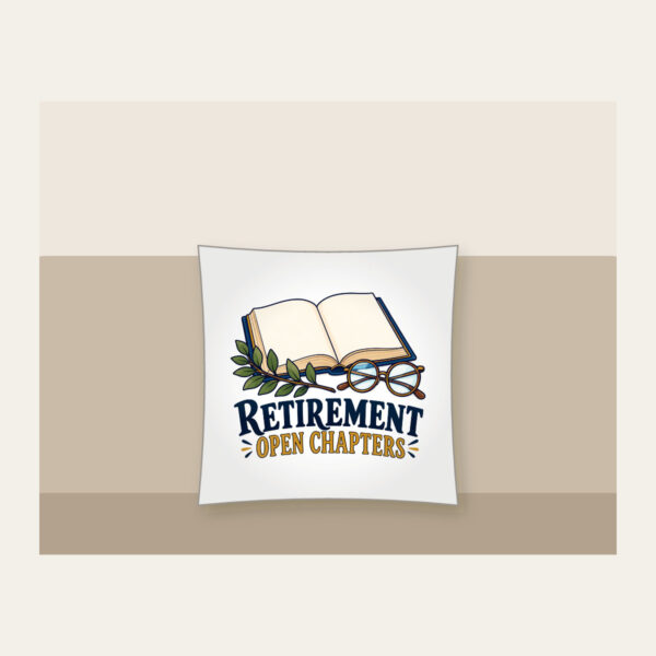 Product image Retirement Open Chapters Pillow
