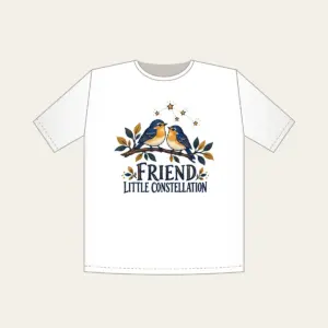FRIEND LITTLE CONSTELLATION T-Shirt in white