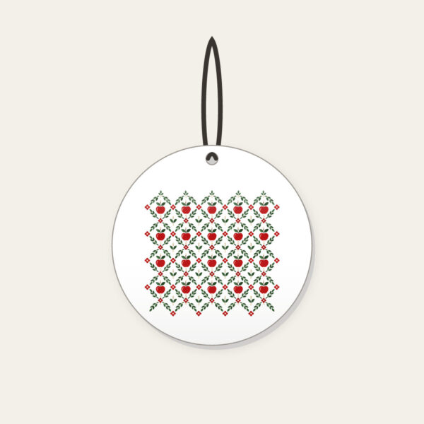 Product image Orchard Diamond Lattice Ceramic Ornament