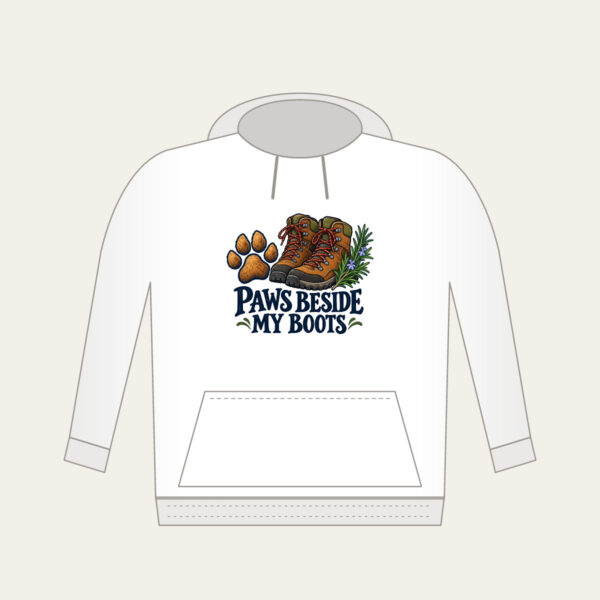 Product image Paws Beside My Boots Hoodie