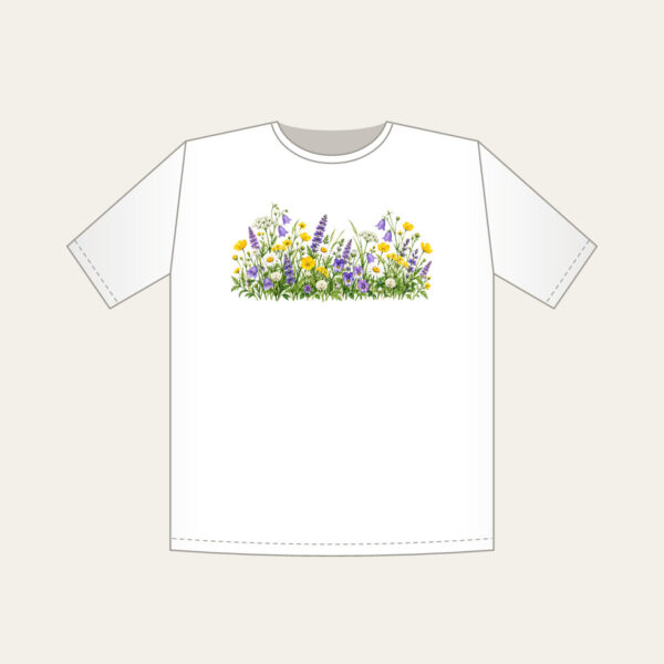 Product image Wildflower Strip Beneath a Pale Sky T-Shirt