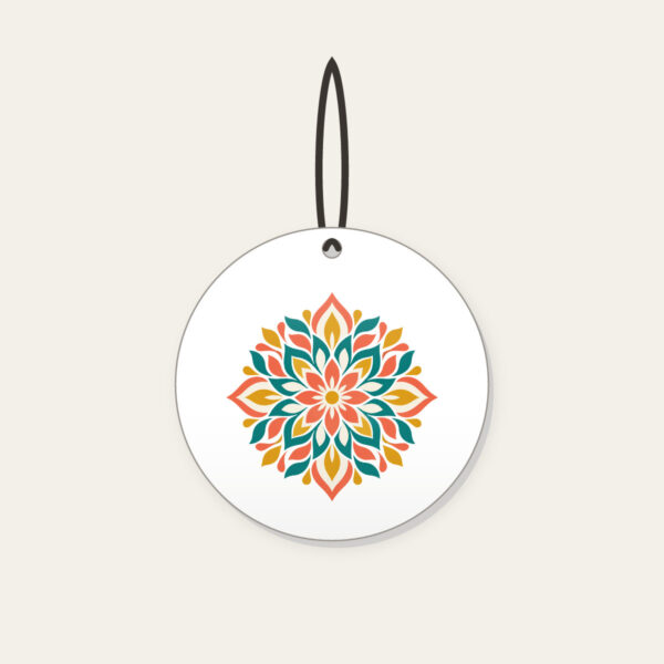 Product image Petal Mosaic Kaleidoscope Ceramic Ornament
