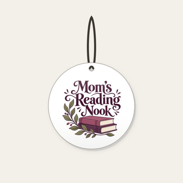 Product image Mom's Reading Nook Ceramic Ornament