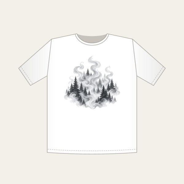 Product image Campfire Smoke Curls Through Pines T-Shirt