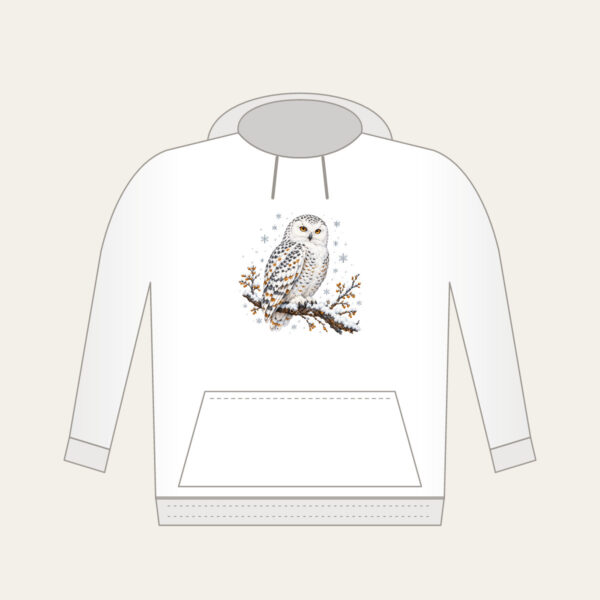 Product image Snowy Owl in Snowfall Hoodie