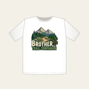 BROTHER TRAIL COMPANION T-Shirt in white