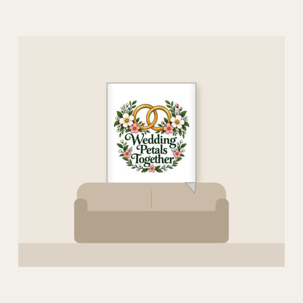 Product image Wedding Petals Together Fleece Blanket