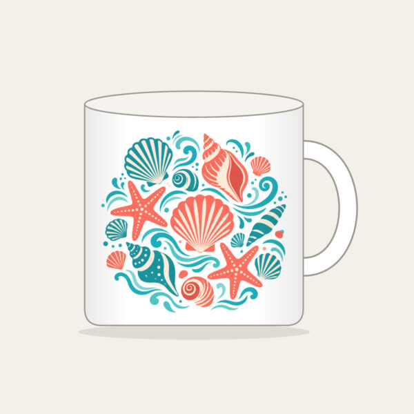 Product image Shells, Starfish and Ripples Mug