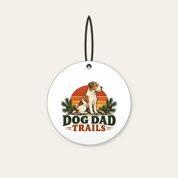 Product image Dog Dad Trails Ceramic Ornament