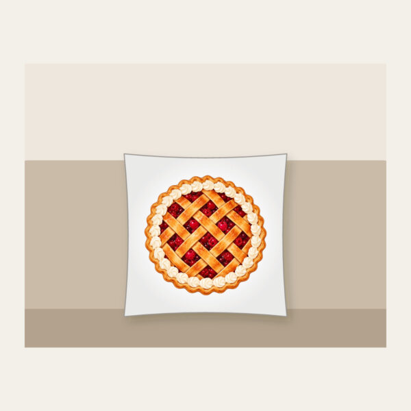 Product image Lattice Berry Pie Pillow