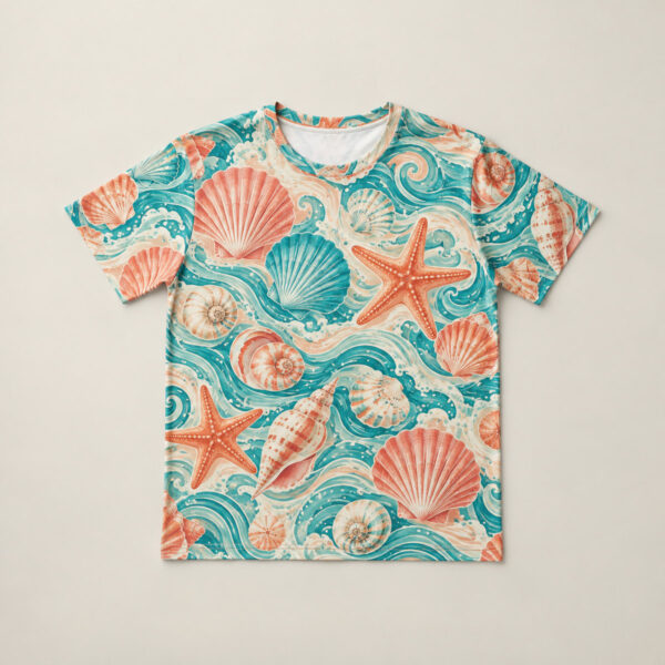 Product image Tide Pool All-Over Unisex Tee