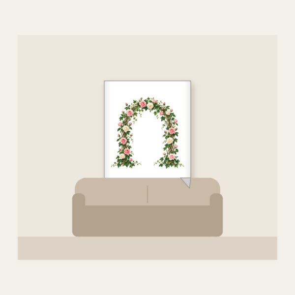 Product image Rose and Ivy Garden Arch Fleece Blanket