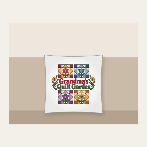 Product image Grandma's Quilt Garden Pillow