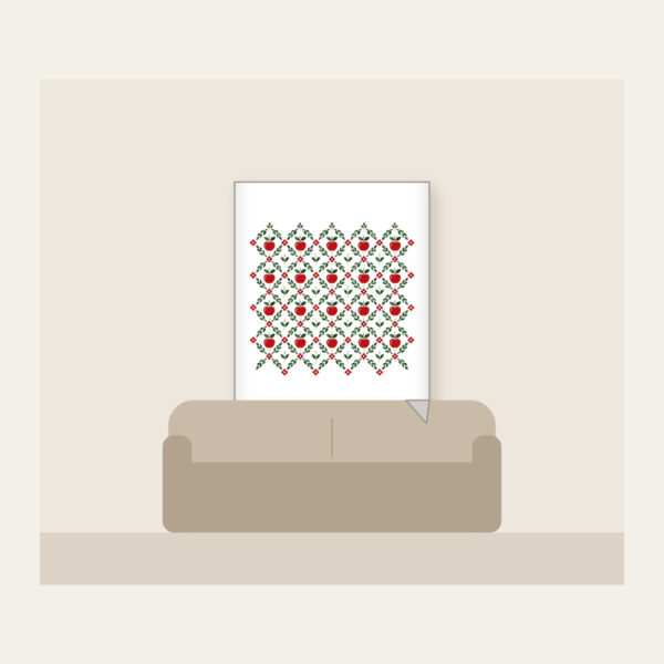 Product image Orchard Diamond Lattice Fleece Blanket