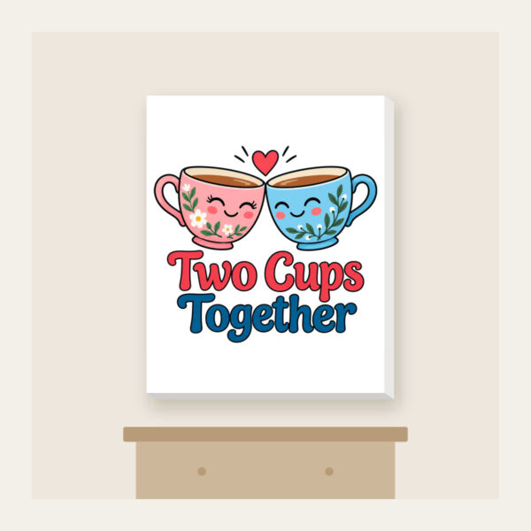 Product image Two Cups Together Canvas Print