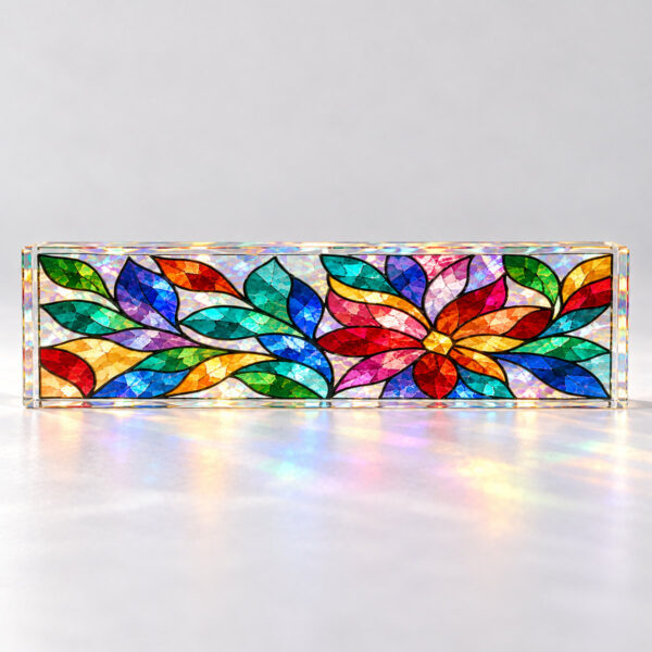 Product image Jewel Mosaic Hologram Rectangle Plaque