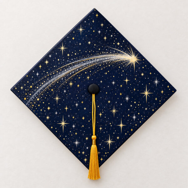 Product image Starry Honours Acrylic Graduation Cap Topper