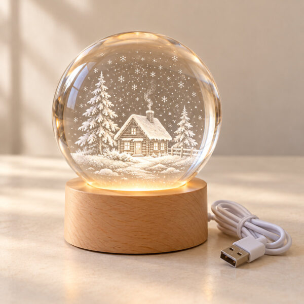 Product image Snow Cabin Crystal Ball