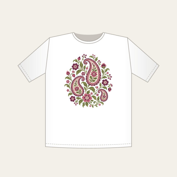 Product image Plum and Olive Paisley Garden T-Shirt