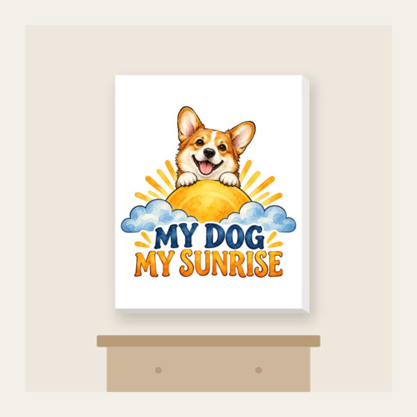 Product image My Dog My Sunrise Canvas Print