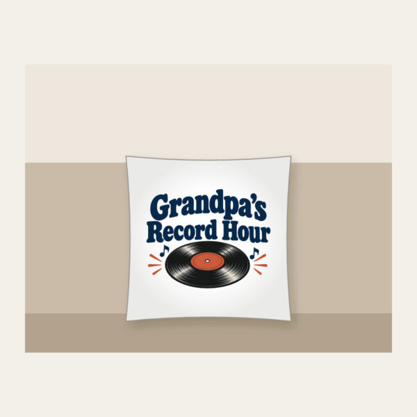 Product image Grandpa's Record Hour Pillow