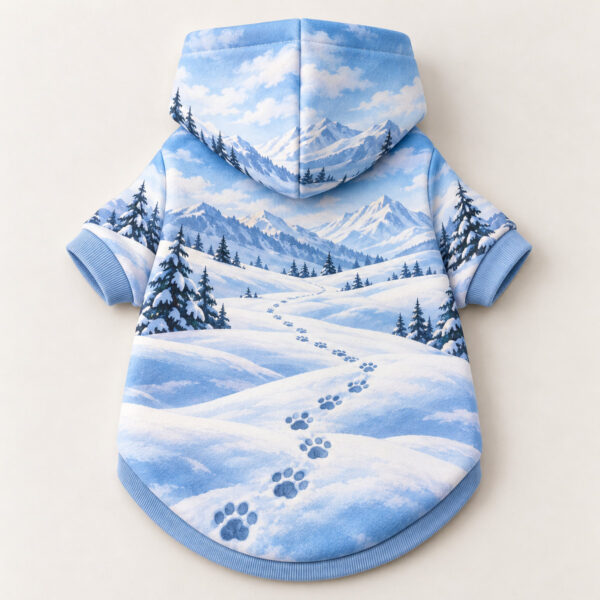 Product image Snowfield Trail Pet Hoodie