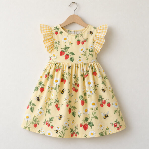 Product image Meadow Picnic Ruffle Sleeve Dress