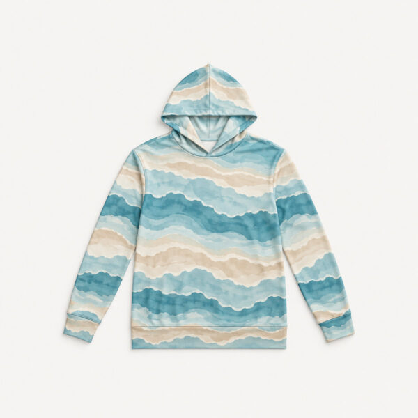 Product image Tidal Stripe Hooded Tee