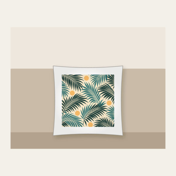 Product image Palm Frond Shadows on Sand Pillow