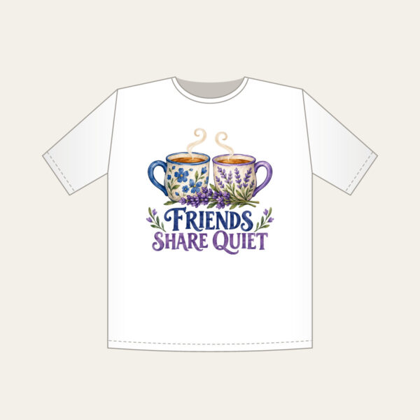 Product image Friends Share Quiet T-Shirt