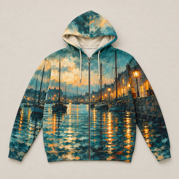 Product image Lightweight Harbour Lights Zip Hoodie