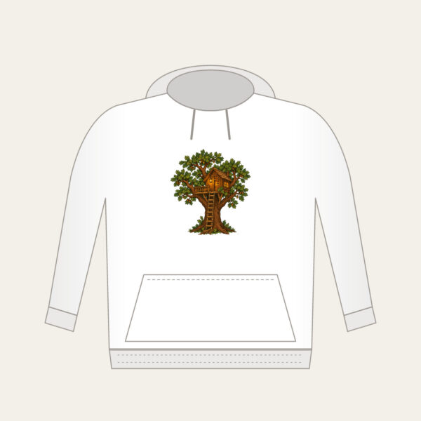 Product image Oak Treehouse with Glowing Lantern Hoodie