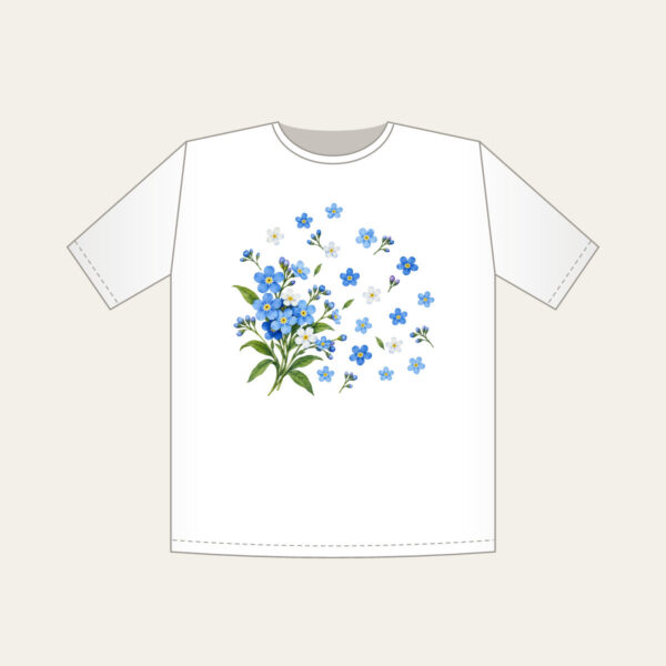 Product image Forget-Me-Not Scatter T-Shirt