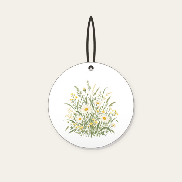 Product image Meadow Grass and Daisy Field Ceramic Ornament