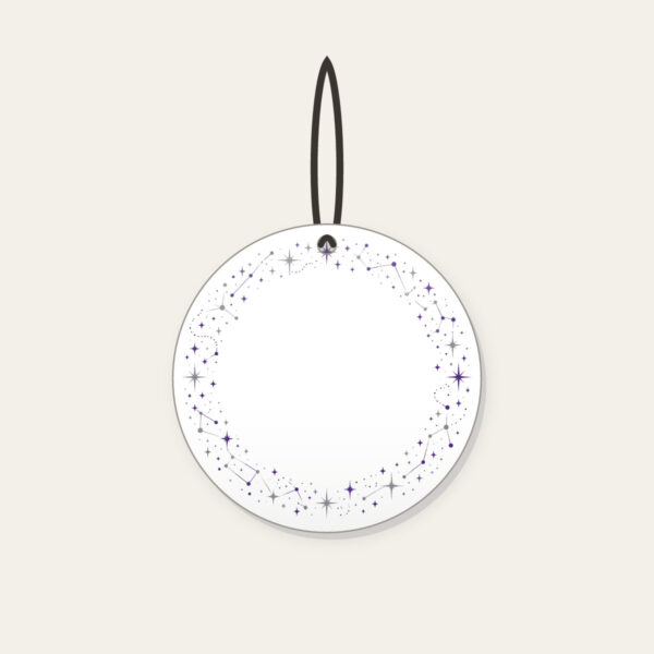 Product image Constellation Dot Border Ceramic Ornament