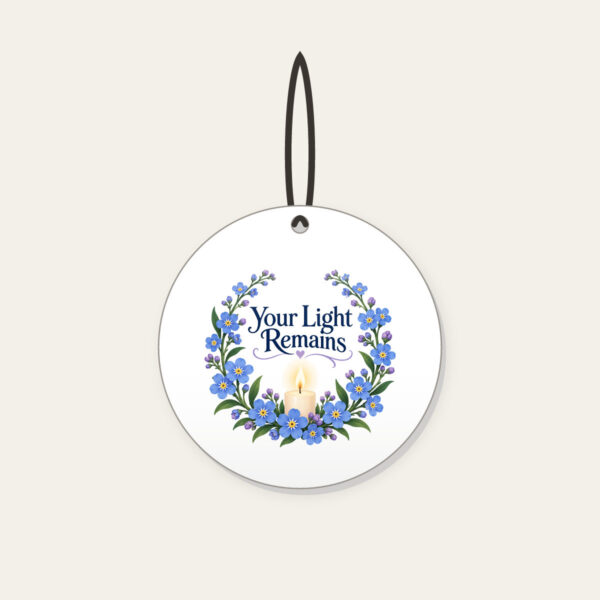 Product image Your Light Remains Ceramic Ornament