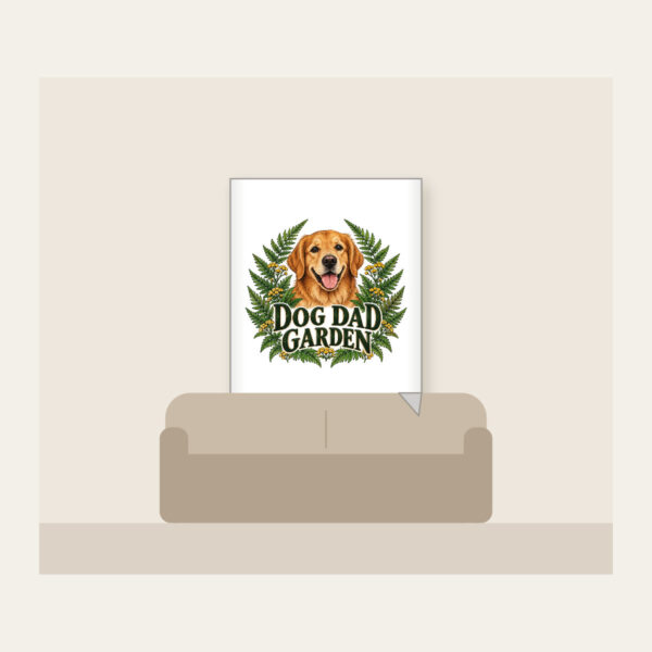 Product image Dog Dad Garden Fleece Blanket