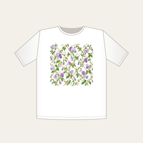 Product image Sweet Peas Climbing a Lattice T-Shirt