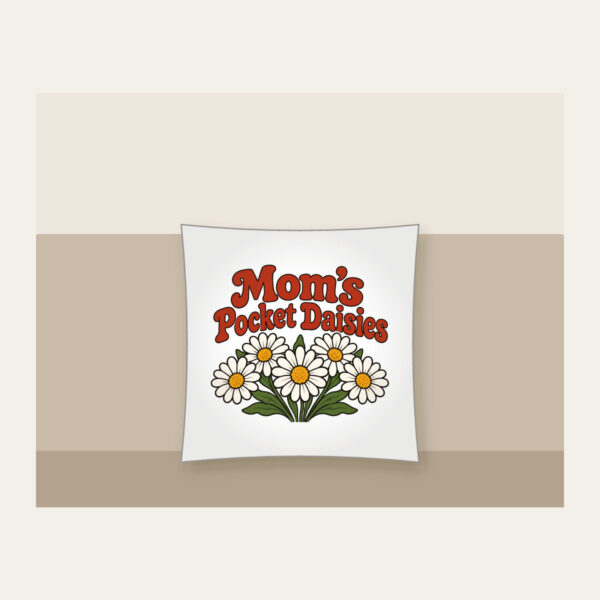 Product image Mom's Pocket Daisies Pillow
