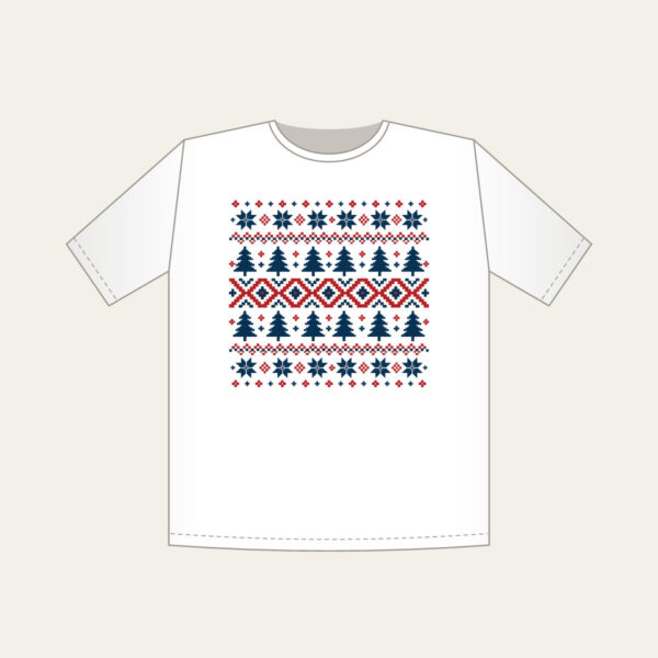 Product image Fair-Isle Pines and Stars T-Shirt