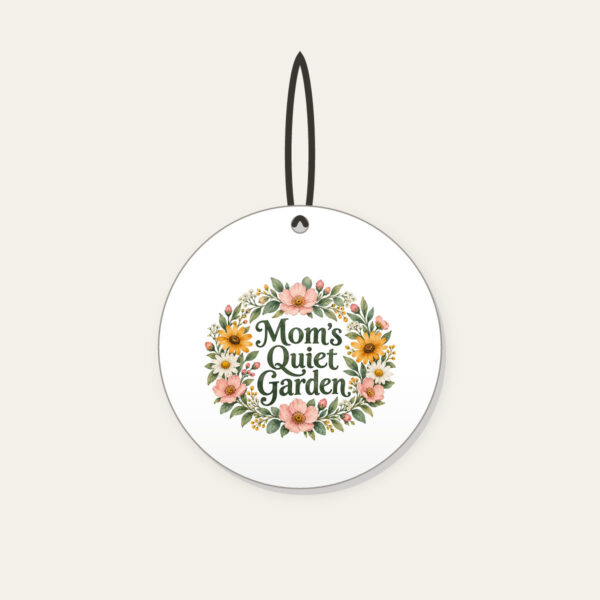 Product image Mom's Quiet Garden Ceramic Ornament