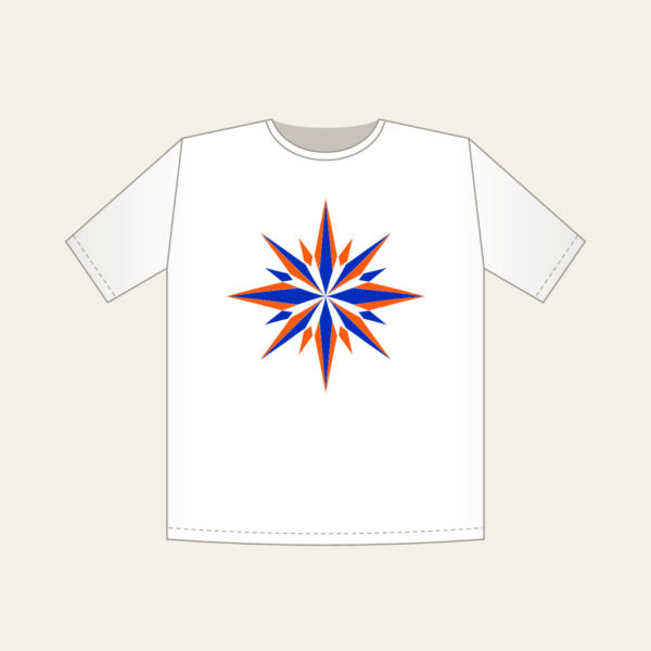 Product image Cobalt Starburst Pattern T-Shirt