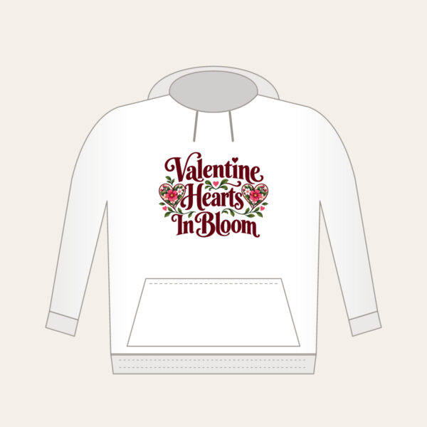Product image Valentine Hearts in Bloom Hoodie