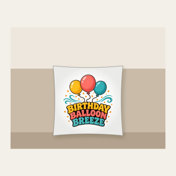 Product image Birthday Balloon Breeze Pillow