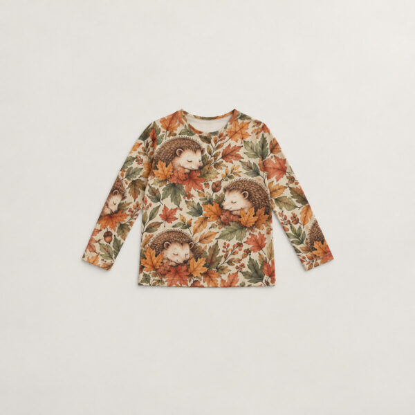 Product image Sleepy Hedgehog Youth Long Sleeve Shirt