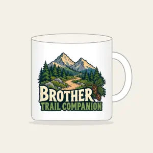 BROTHER TRAIL COMPANION Mug in white
