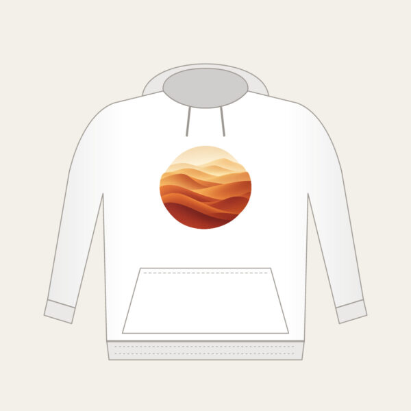 Product image Sand-to-Rust Dune Gradient Hoodie